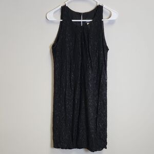 Frank Lyman Design Black Lace Mini Dress